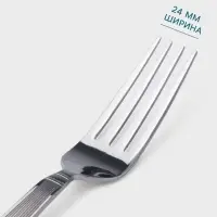 Вилка столовая Hanna Kn&ouml;vell Asnen, 20.6 см, толщина 3 мм, нержавеющая сталь, серебристая
