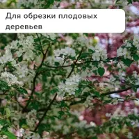 Секатор плоскостной, 9" (23 см), с пластиковыми ручками, МИКС