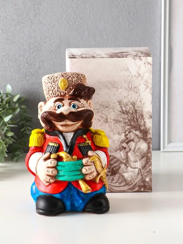 Копилка для денег «Генерал», гипс, 24×14.5×14.5 см Копилка для денег «Генерал», гипс, 24×14.5×14.5 см