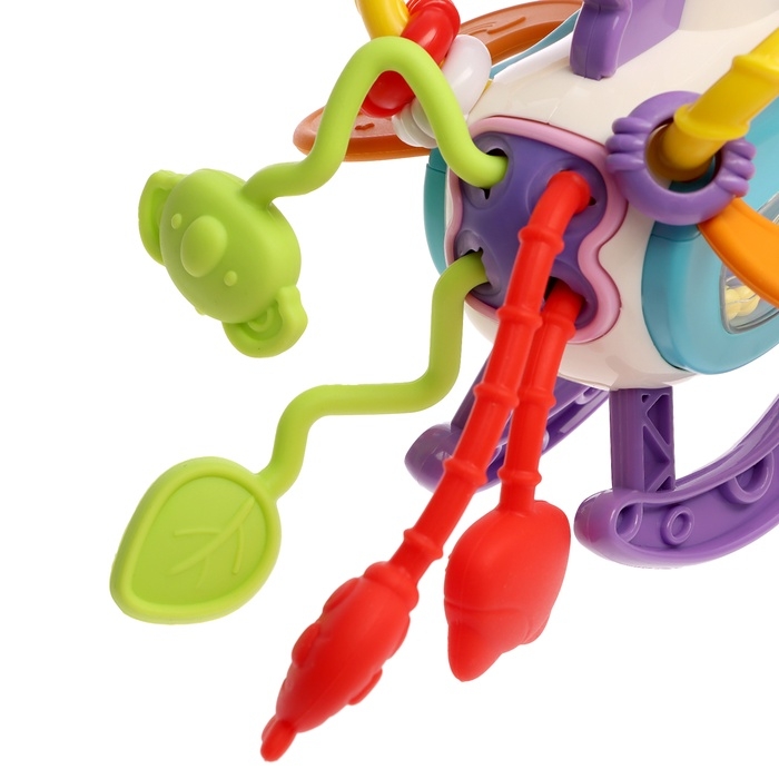 Развивающая игрушка «Единорожка», с тянучками Развивающая игрушка «Единорожка», с тянучками