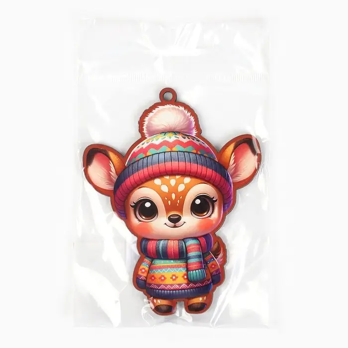 Ёлочная игрушка новогодняя «Олененок», на Новый год, 8 х 10 см Ёлочная игрушка новогодняя «Олененок», на Новый год, 8 х 10 см