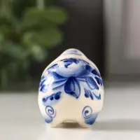 Фигурка фарфор &laquo;Боря барашек&raquo;, 4 см, гжель