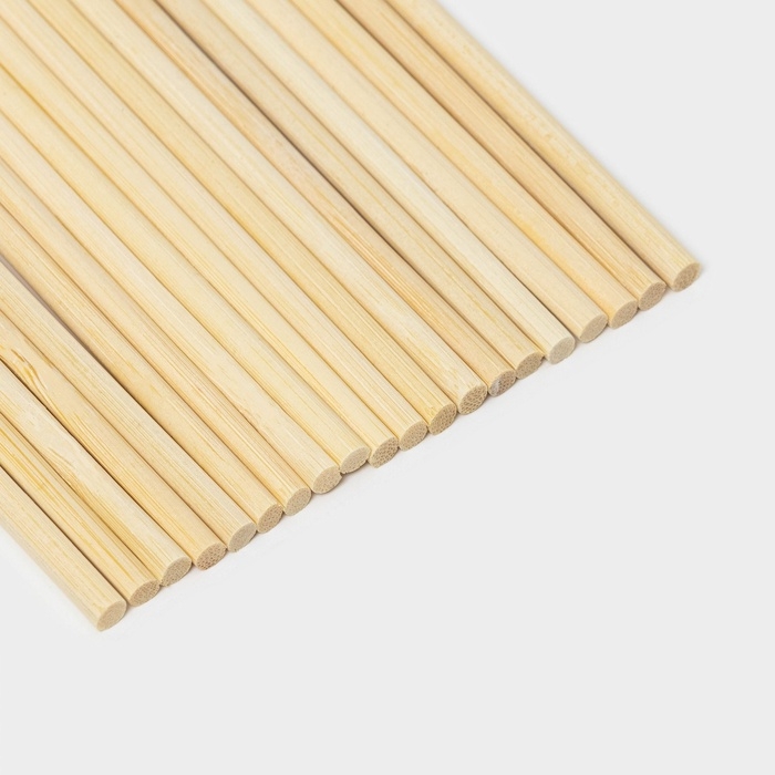 Палочки - дюбели для кондитерских изделий Доляна, 15 см, набор 18-20 шт, бамбук Палочки - дюбели для кондитерских изделий Доляна, 15 см, набор 18-20 шт, бамбук