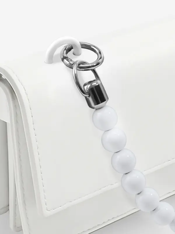 Ручка для сумки, 34&times;1.5 см, белая