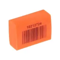 Набор ластиков 5 штук прямоугольных НЕОН 5 цветов (штрихкод на штуке)