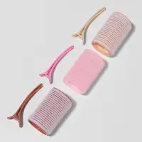 Бигуди для чёлки, с зажимом, d=3.5 см, 6.2 см, МИКС