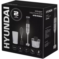 Блендер погружной HYB-H3824 800Вт серебристый