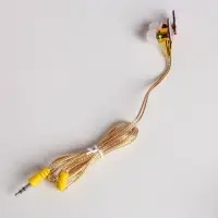 Наушники проводные новогодние &laquo;Счастья и радости&raquo;, 1,2 м