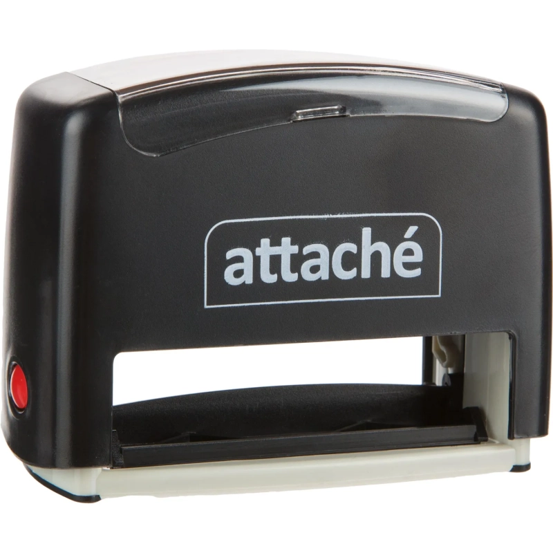 Штамп самонаборный Attache 6/8 стр. 70х32 с рамкой