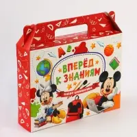 Коробка складная «Вперёд к знаниям», Микки Маус, 33,7 х 25,7 х 7,9 см Коробка складная «Вперёд к знаниям», Микки Маус, 33,7 х 25,7 х 7,9 см