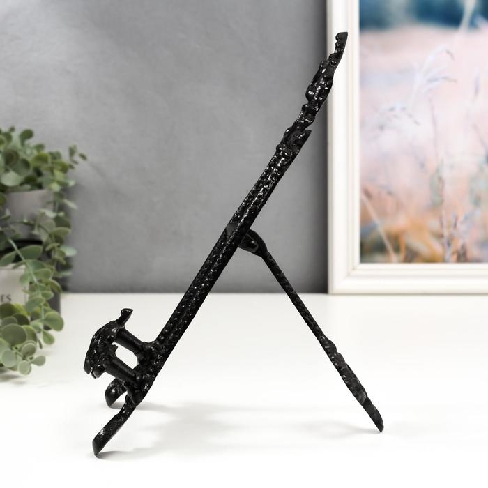 Сувенир чугун  Сувенир чугун "Мольберт с узорами" 31,5х13,5х5,5 см