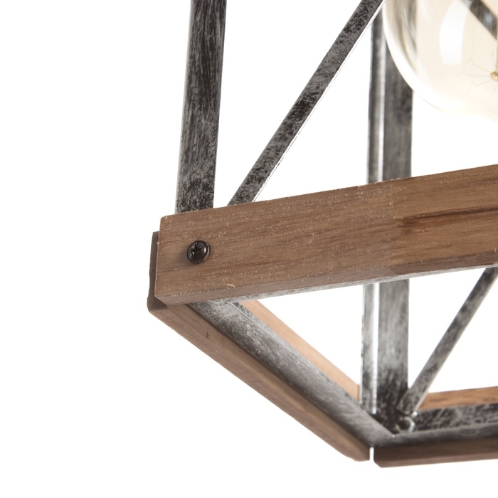 Светильник "Лунго" Е27 40Вт черный 15х15х20-170см