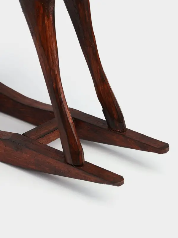 Сувенир интерьерный &laquo;Лошадка-качалка&raquo;, 42&times;12&times;43 см, дерево, коричневый