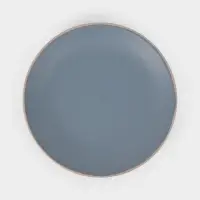 Десертная тарелка Доляна &laquo;Ваниль&raquo;, d=19.5 см, керамика, голубая