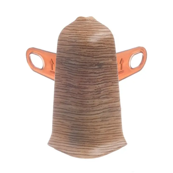 Угол наружный (внешний) «Деконика», с крепежом для плинтуса, 55 мм, 211 дуб рустик Угол наружный (внешний) «Деконика», с крепежом для плинтуса, 55 мм, 211 дуб рустик