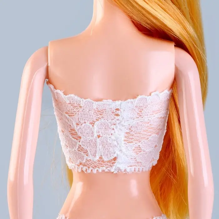 Одежда для кукол «Страза», белая