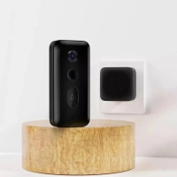 Умный дверной звонок Xiaomi Smart Doorbell 3 (BHR5416GL),Wi-Fi, 2K, 180°, датчики, 5200 мАч