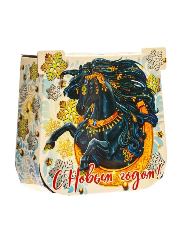 Подарок в картонной упаковке ПОДКОВА БЕЛАЯ 1000 гр