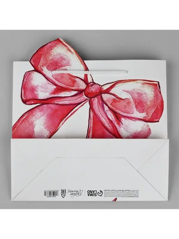 Пакет подарочный, упаковка, &laquo;Подарок&raquo;, 25&times;22&times;10 см