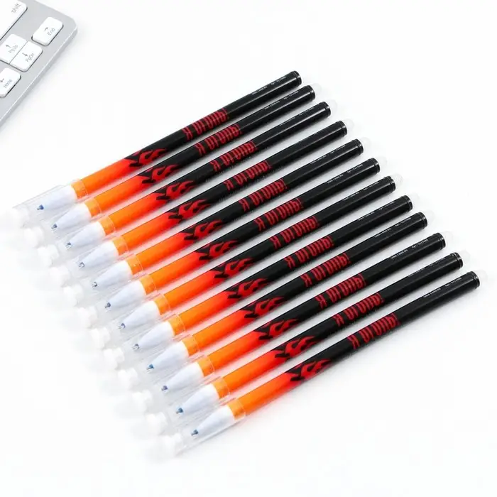 Ручка пиши-стирай, синяя паста, гелевая, 0.5 мм с колпачком «Я Огонь» Ручка пиши-стирай, синяя паста, гелевая, 0.5 мм с колпачком «Я Огонь»