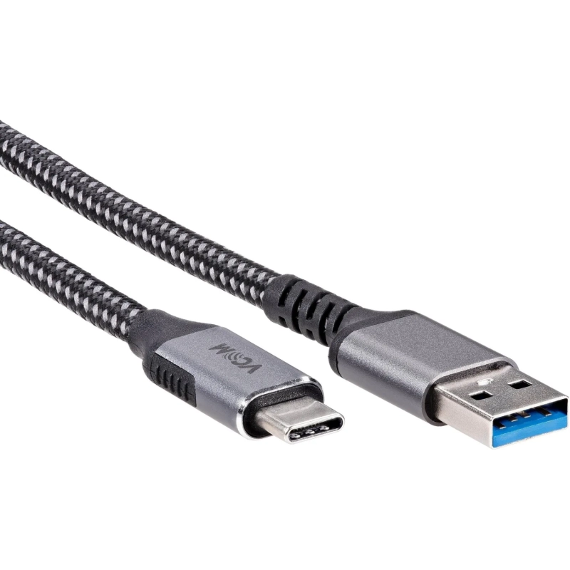 Кабель USB3.2 Gen2, AM->CM, 10Gbs, All Shell 2м VCOM <CU401M-2M