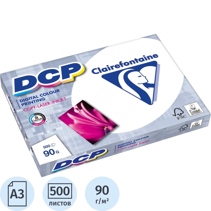 Бумага для цв.лазер.печ. DCP (А3, 90 г/кв.м, 500 л)