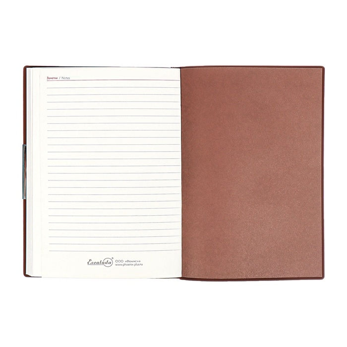 Еженедельник датир 2025г мягк обл иск кож А6+ 80л ESCALADA, тис ф, кр бл 70 г/м², кор-ый Еженедельник датир 2025г мягк обл иск кож А6+ 80л ESCALADA, тис ф, кр бл 70 г/м², кор-ый