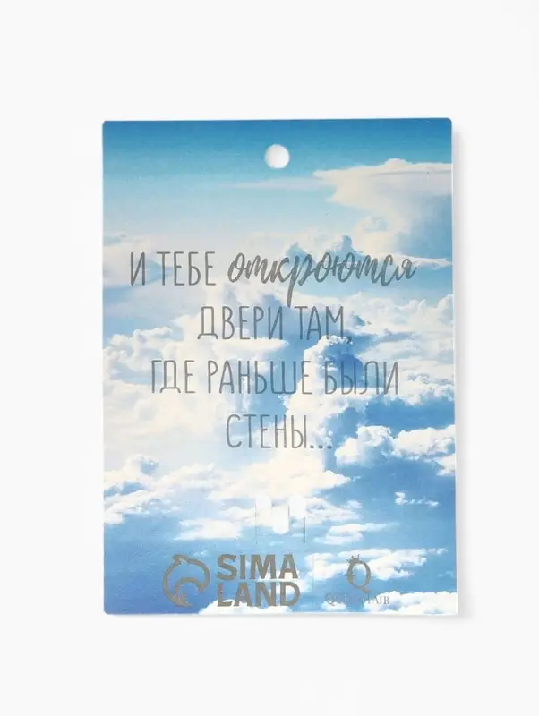 Брошь &laquo;Самолёт туристический&raquo;, белая в золоте