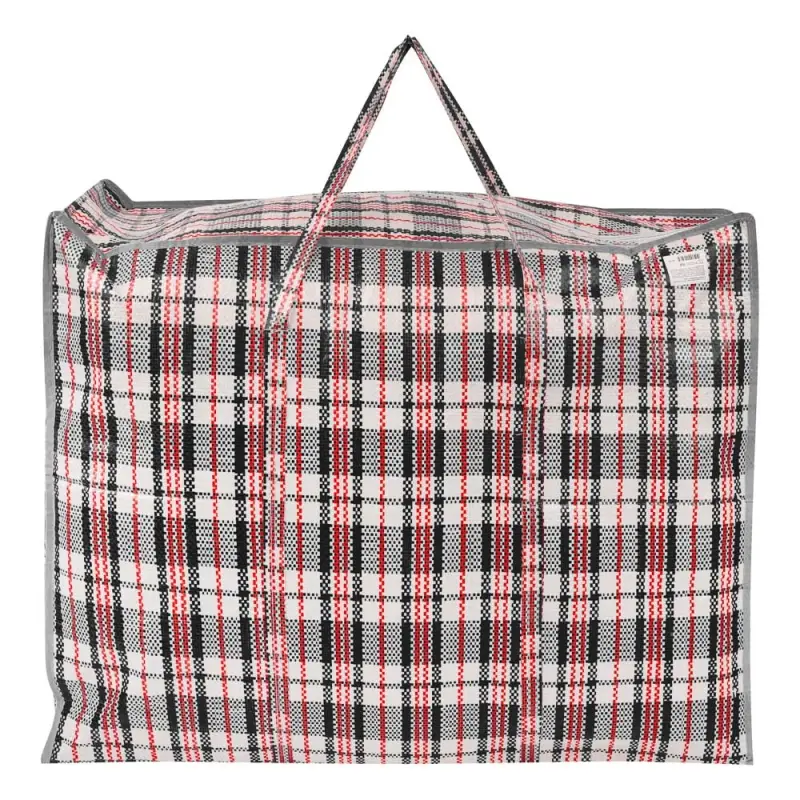 Сумка хозяйственная тм VETTA Клетка, 70x55x30см, 115 литров, до 10кг, полипропилен, 2 цвета