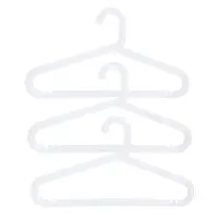 VETTA Набор вешалок, 3 шт, 41х23х0.5 см, пластик