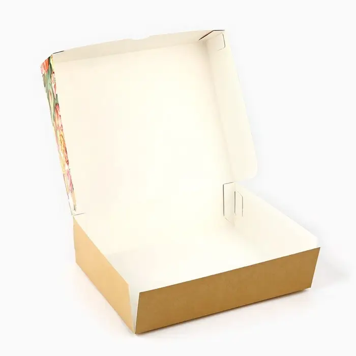 Коробка для кондитерских изделий «8 марта», 17 х 20 х 6 см Коробка для кондитерских изделий «8 марта», 17 х 20 х 6 см