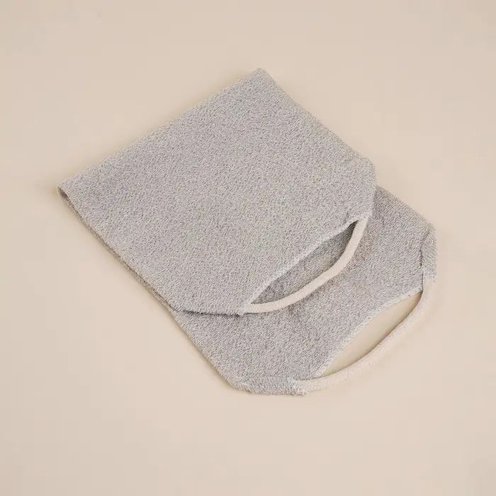 Мочалка - лента массажная SL Home &laquo;Ортика&raquo;, хлопок, 48&times;21 см, бежевая