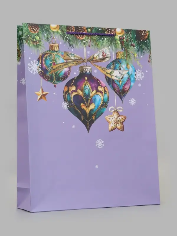 Пакет подарочный &laquo;Винтажные игрушки&raquo;, 33&times;10&times;42.5 см
