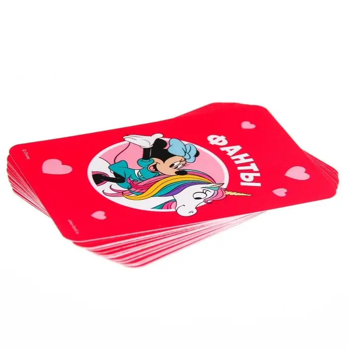 Игра Фанты «Единорог», Минни Маус, 9.3×8.8×1 см Игра Фанты «Единорог», Минни Маус, 9.3×8.8×1 см