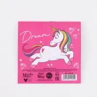 Блокнот 10х10см, 16 л МИКС "Принцессы"