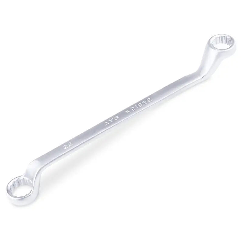 Ключ гаечный накидной изогнутый (19х22 мм) AVS K21922