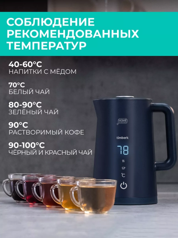 Умный чайник электрический с Wi-Fi Умный чайник электрический с Wi-Fi