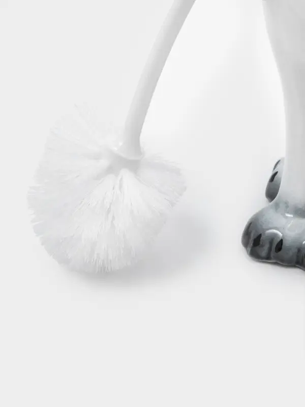 Подставка под ёрш &laquo;Кошка&raquo; с ёршиком, 20&times;18&times;37 см