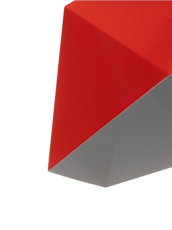 Светильник Edward 1х40Вт Е27 пр-1м красный 38х38х25см Светильник Edward 1х40Вт Е27 пр-1м красный 38х38х25см