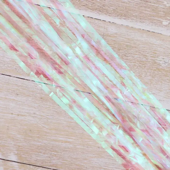 Дождик новогодний «Зимнее волшебство. Перламутр», L - 100 см, белый Дождик новогодний «Зимнее волшебство. Перламутр», L - 100 см, белый