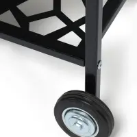 Мангал GrilMe MAX, 115&times;35&times;83 см, сталь 2 мм, термометр, 2 полки, колёса