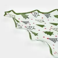 Блюдо сервировочное ёлочка "Елочка" 24,5х24,7х2 см