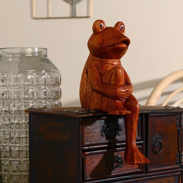 Сувенир дерево Сувенир дерево "Лягушонок" 11х22х7 см