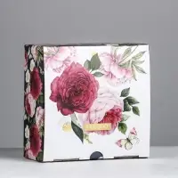 Коробка‒пенал, упаковка подарочная, &laquo;Present&raquo;, 15&times;15&times;7 см