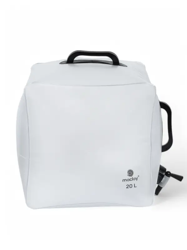 Канистра для туриста maclay, 20 л, 28&times;28&times;24 см, ПВХ, белая
