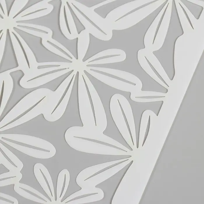 Трафарет фоновый пластик "Ромашки" 12х20 см