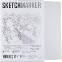 Калька Sketchmarker 90г А4 21х29,7см 100л/уп, в коробке SM17119