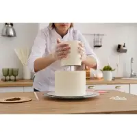 Палочки - дюбели для кондитерских изделий KONFINETTA, набор 8 шт., d=0.9 см, 30 см, пластик, белые