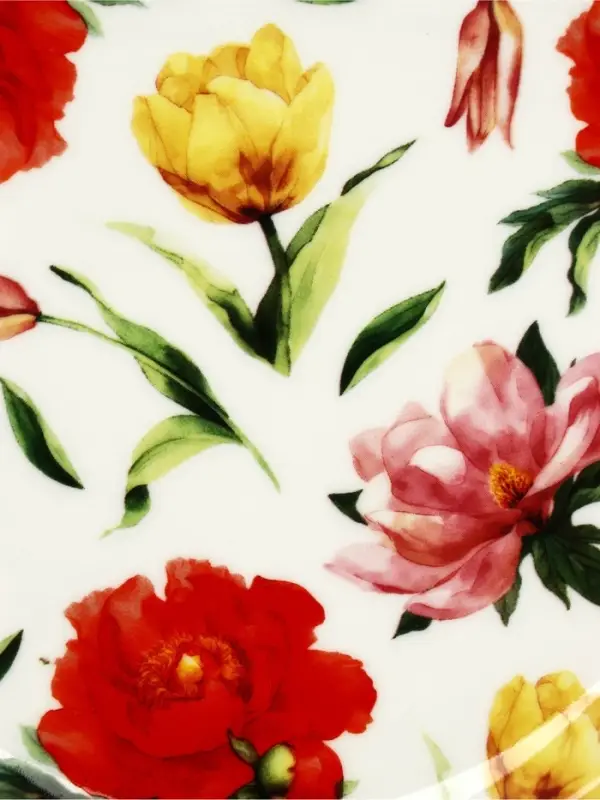 Тарелка "Цветочный вальс", 23 см