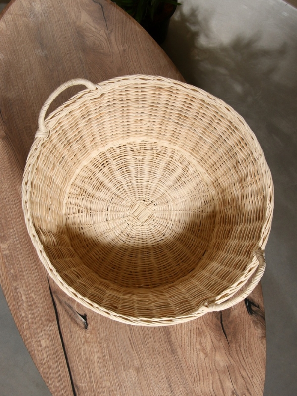 Корзина для белья, 44х44х31 см, ротанг